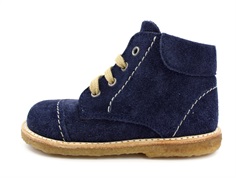 Angulus toddler shoes navy suede with laces